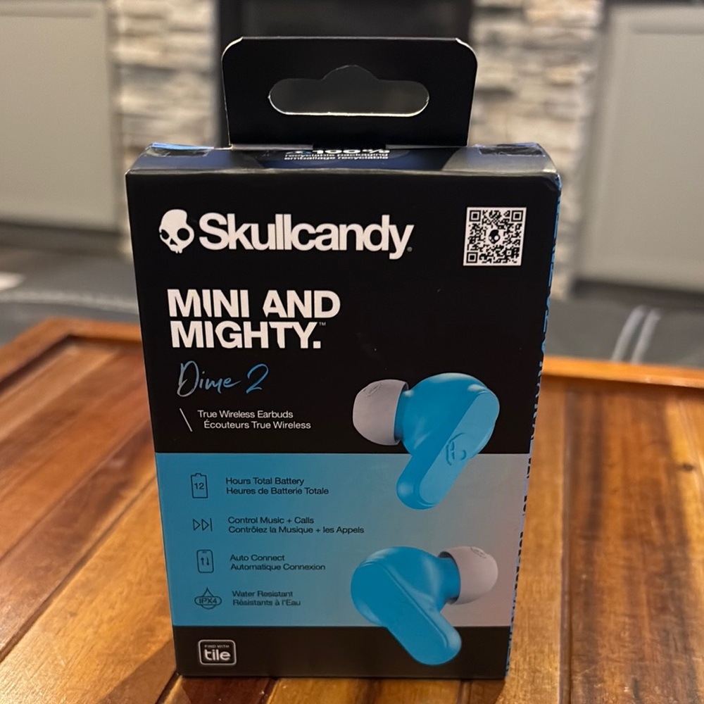Skullcandy Blue Wireless Headset